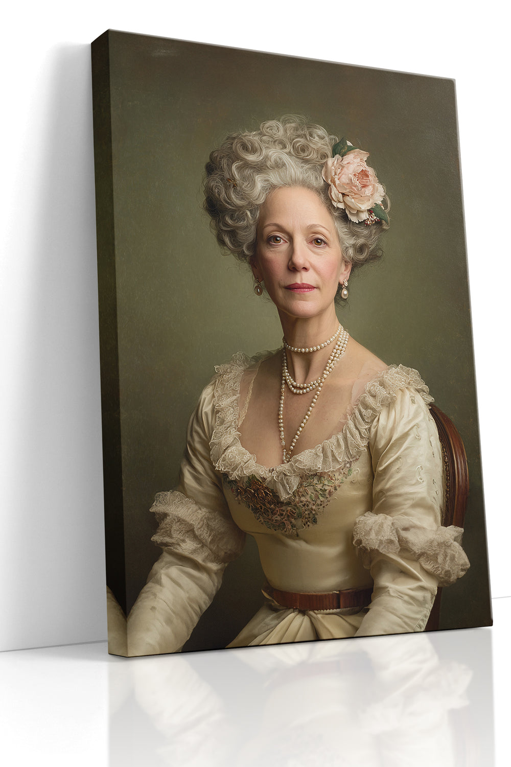 Die Elegante Dame des Rokoko