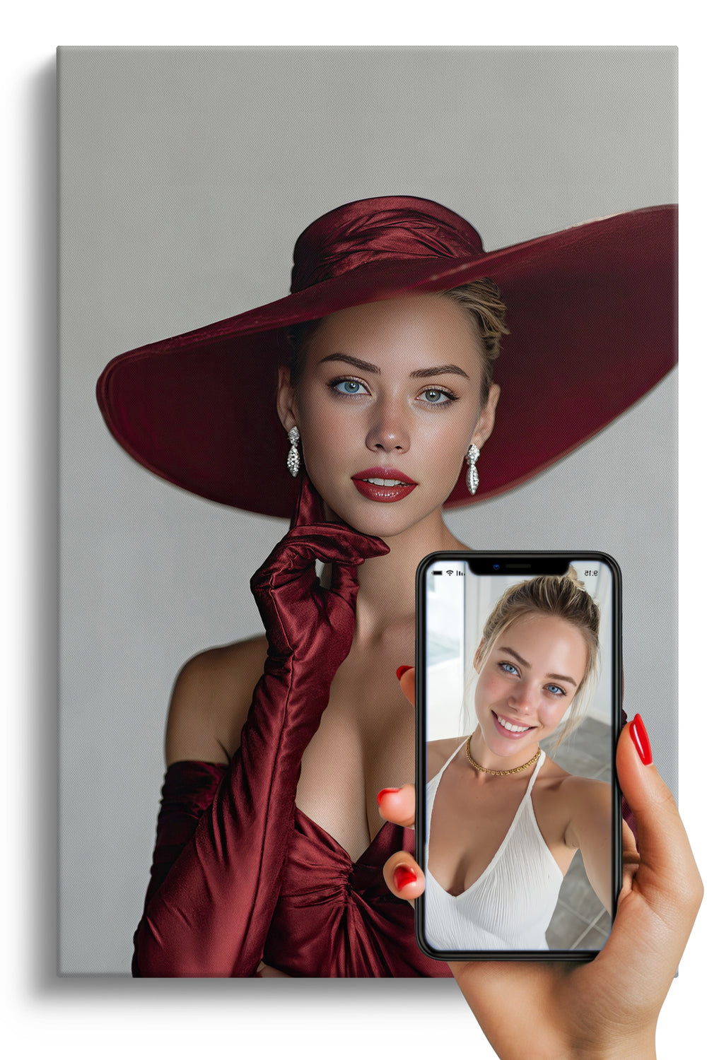 Die Lady in Red